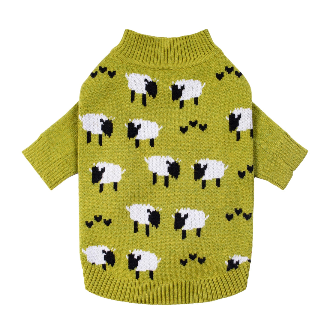 Fitwarm Funny Sheep Dog Sweater, Thermal Winter Clothes for Small Dogs