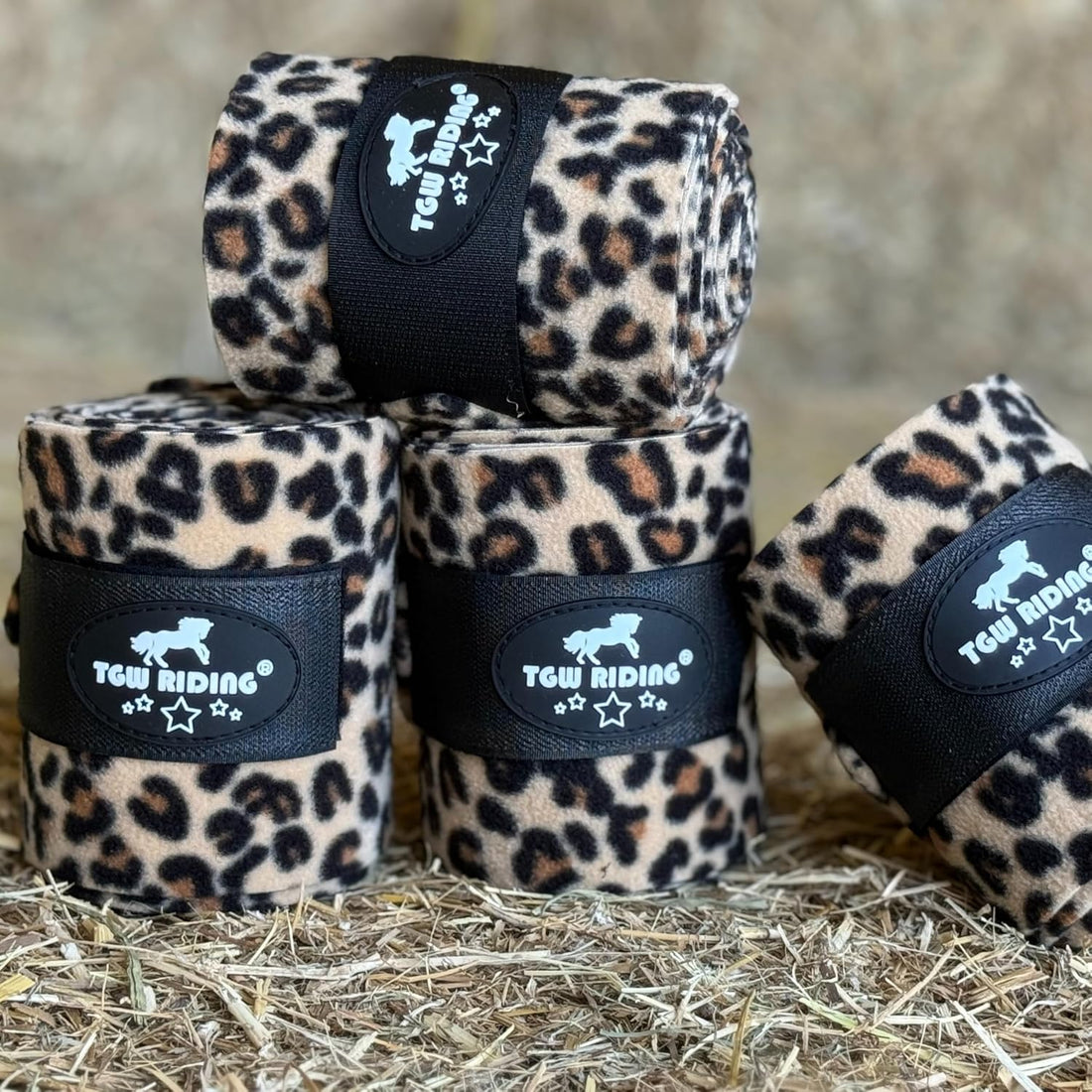 Horse Polo Leg Wraps, Equine Fleece Polo Wraps - Horse Leg Bandages