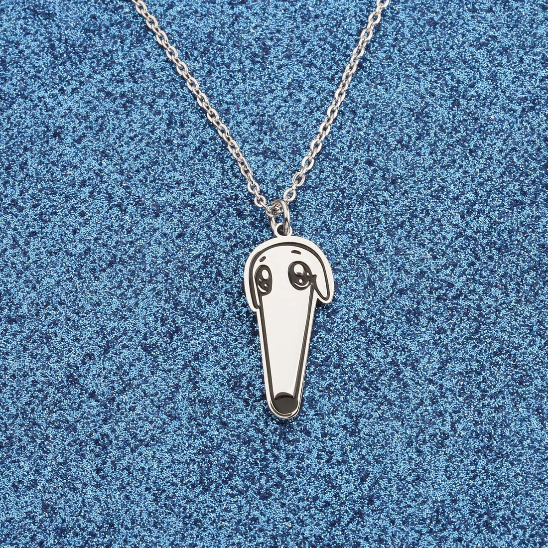 WUSUANED Funny Borzoi Dog Necklace Let Me Do It For You Jewerlry