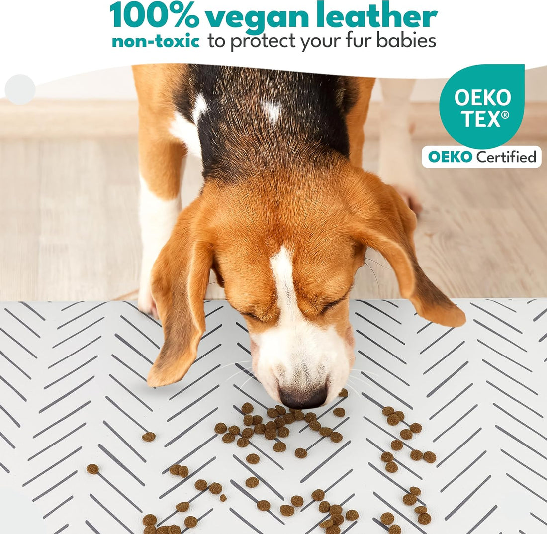 NALALAS Dog Mat for Food and Water, Cat Feeding Mat