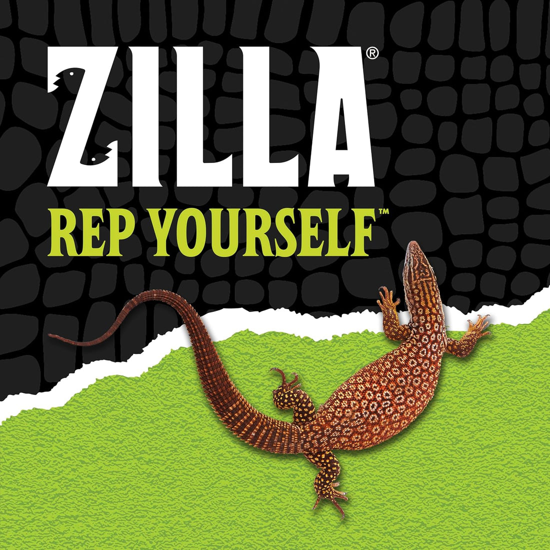 Zilla Reptile Terrarium Bedding Substrate Floor Liner, Green, 40BR/50G