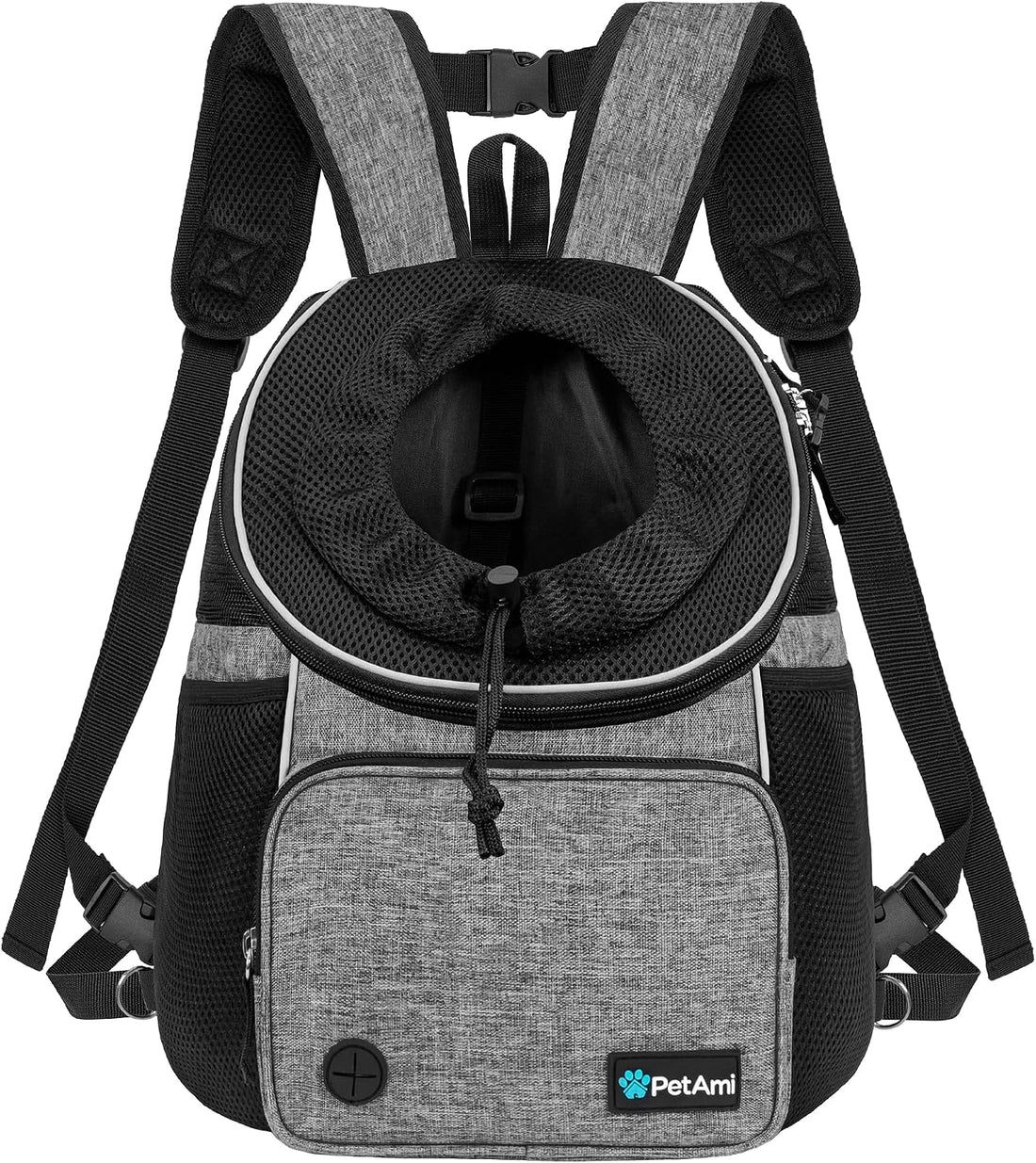 PetAmi Adjustable Dog & Cat Chest Carrier Backpack