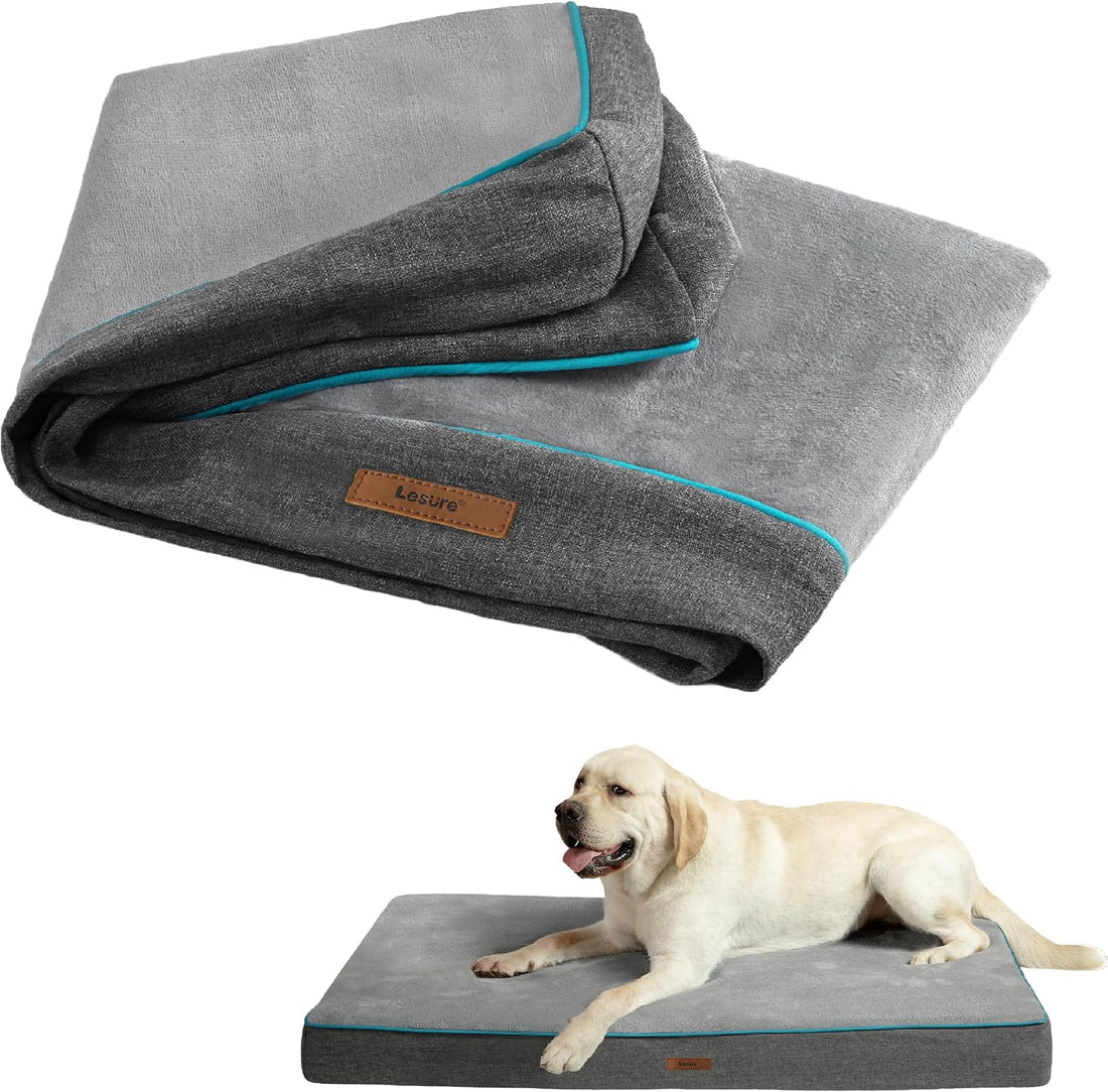 LE SURE Waterproof Dog Bed Cover Replacement, Medium 30x20x3in, Green