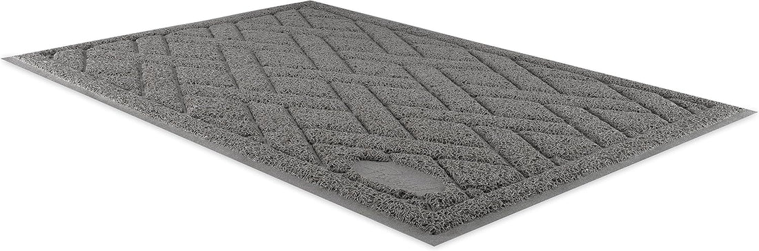 Pawkin Cat Litter Mat, Patented Design with Litter Lock Mesh