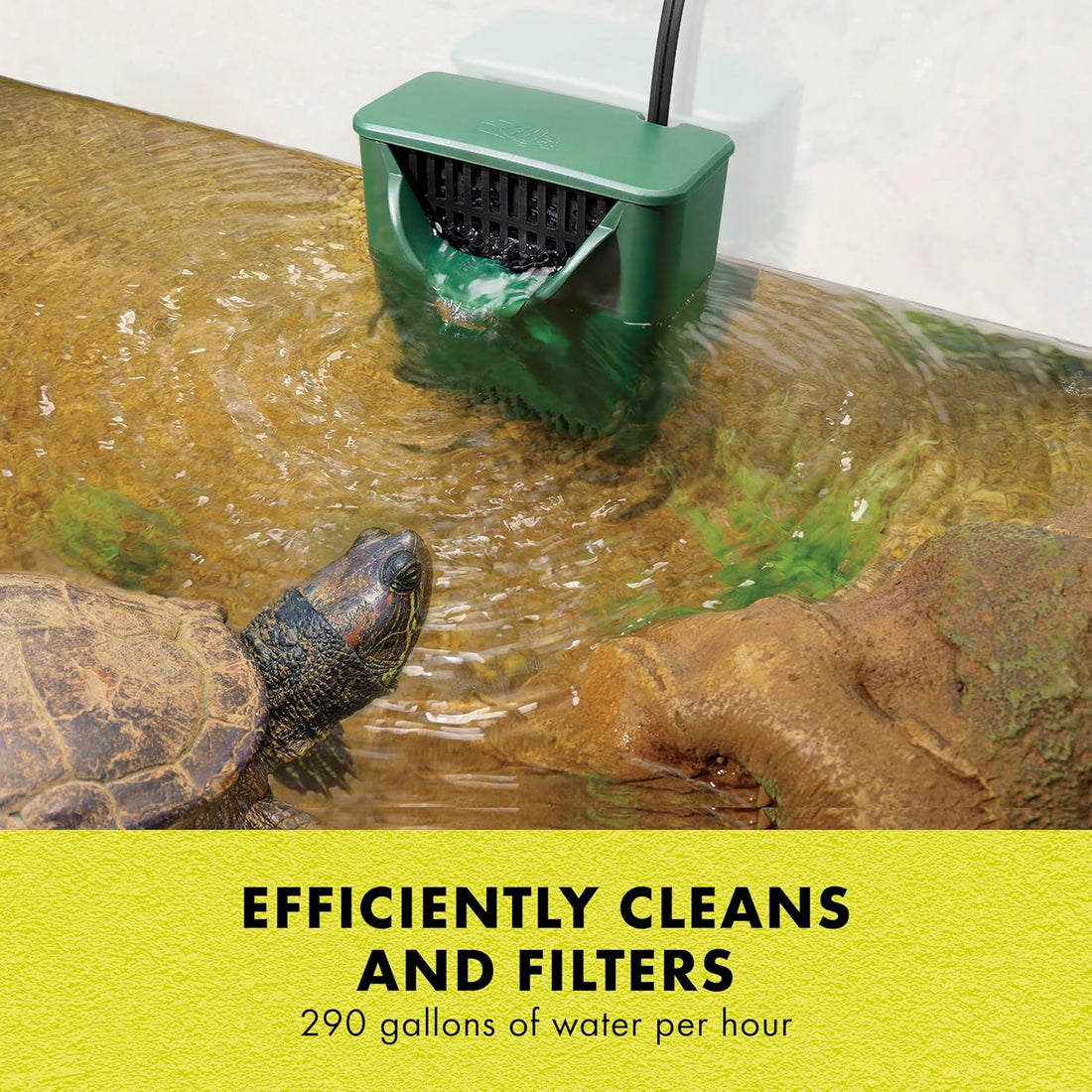 Zilla Aquatic Reptile Internal Filter for Turtles and Amphibians