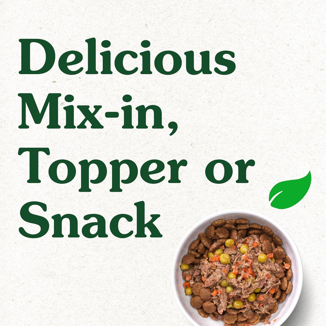 Greenies Smart Topper Wet Dog Food Complement, Beef, 2 oz, 10 ct
