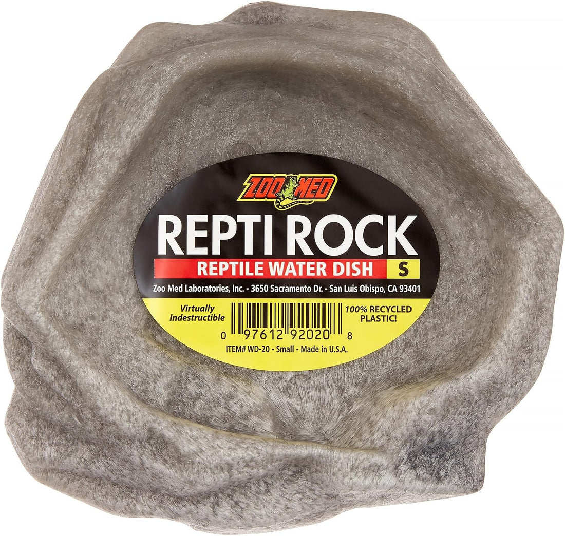 Zoo Med Reptile Rock Water Dish, Small