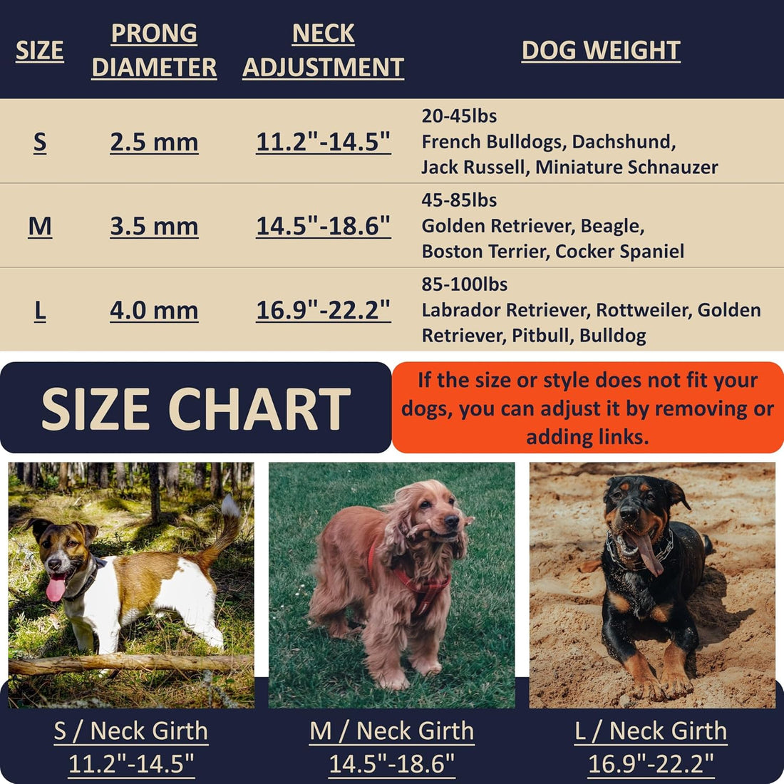 DEYACE Dog Training Collar with Quick-Release Buckle