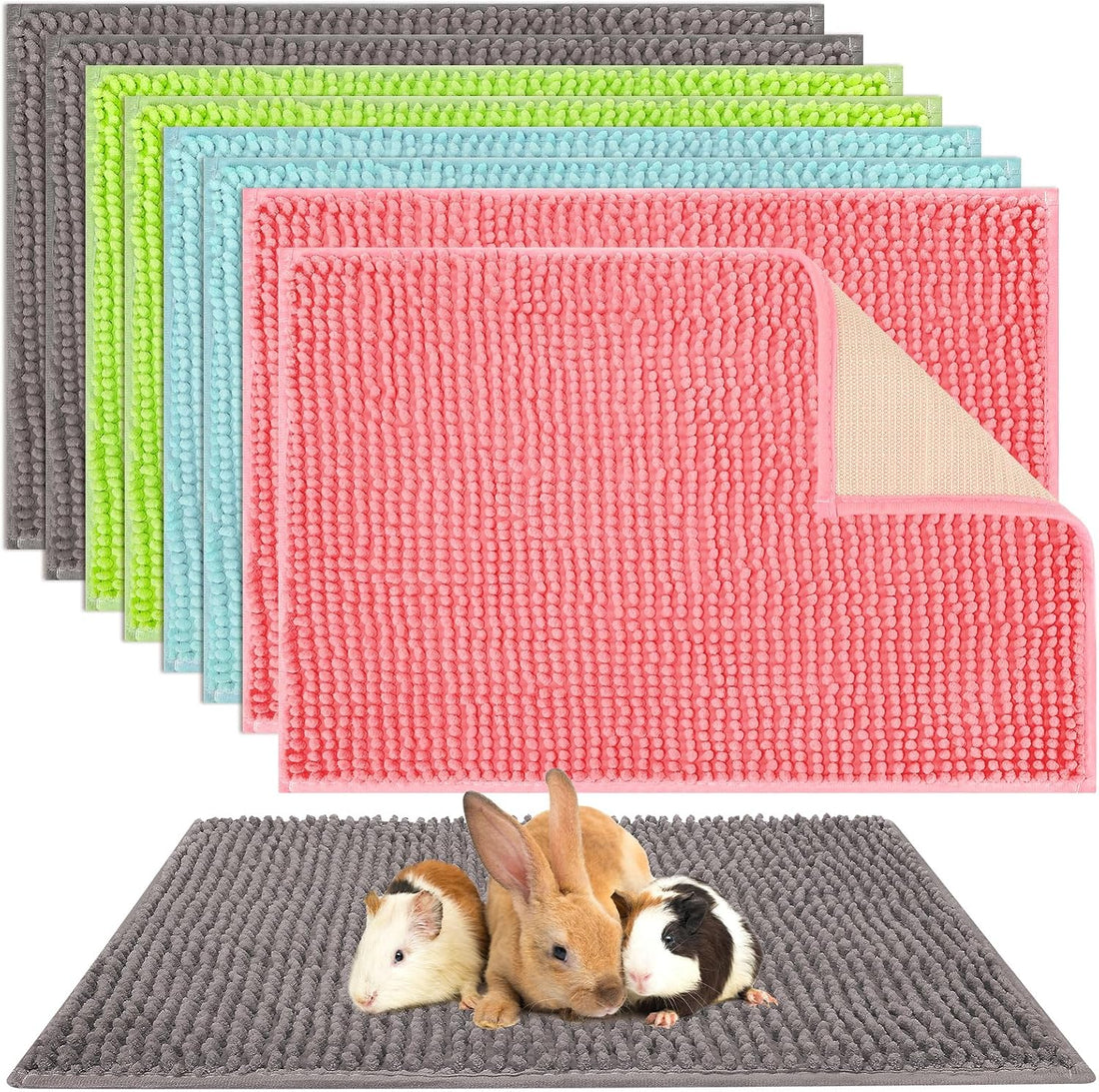 Barydat 8 Pcs Guinea Pig Cage Liner