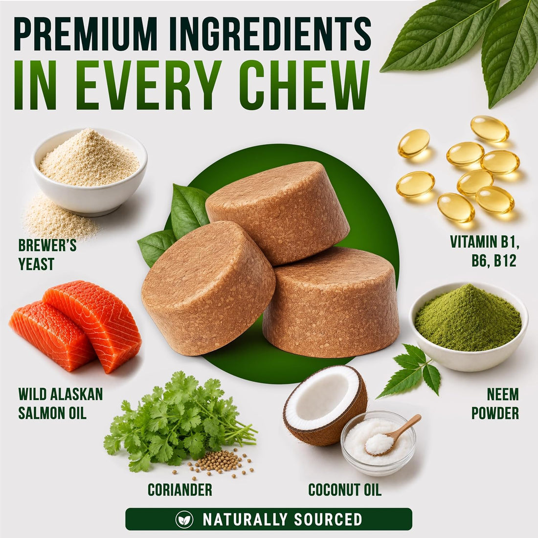 Flea and Tick Prevention for Dogs Chewables