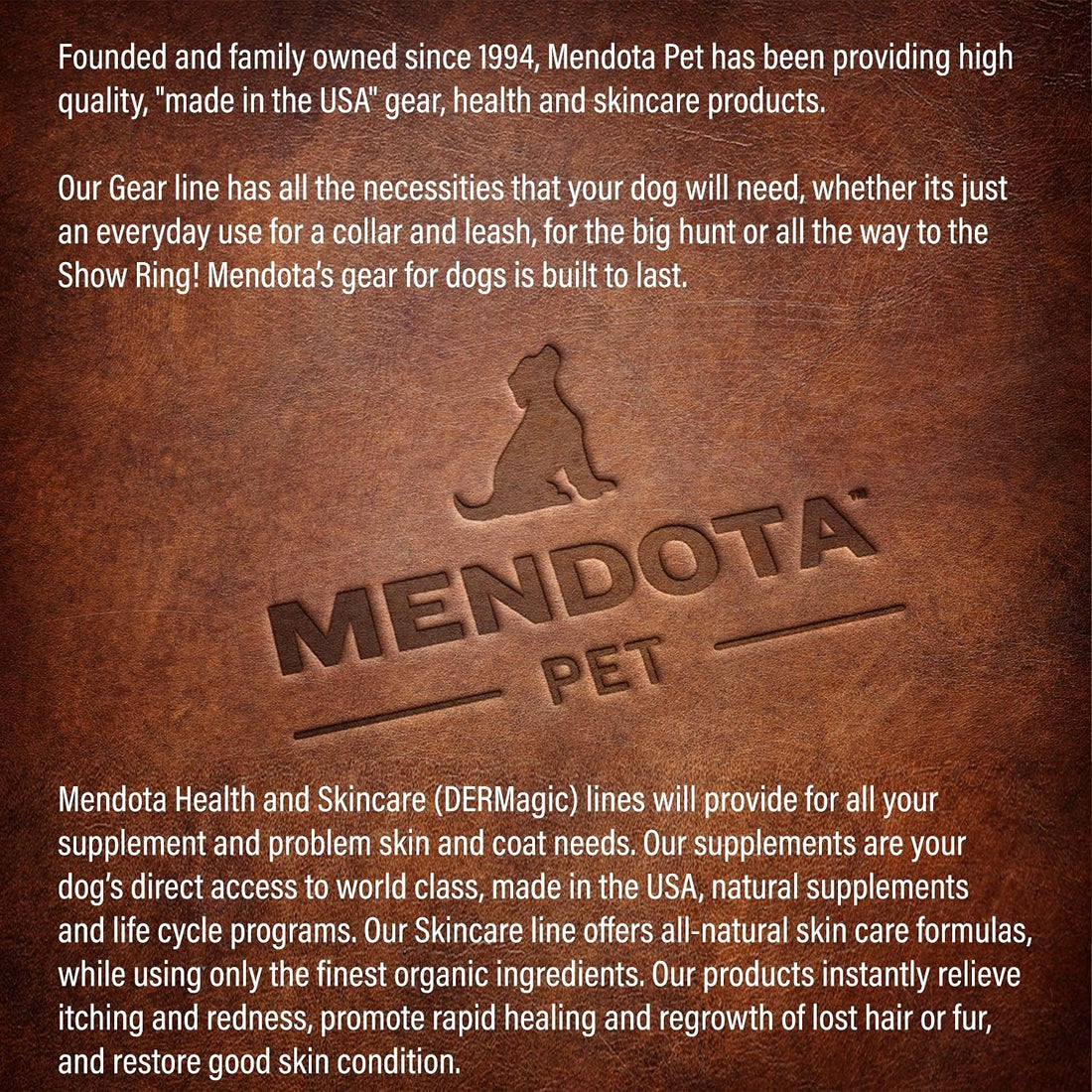 Mendota Pet Snap Leash - British-Style Braided Dog Lead