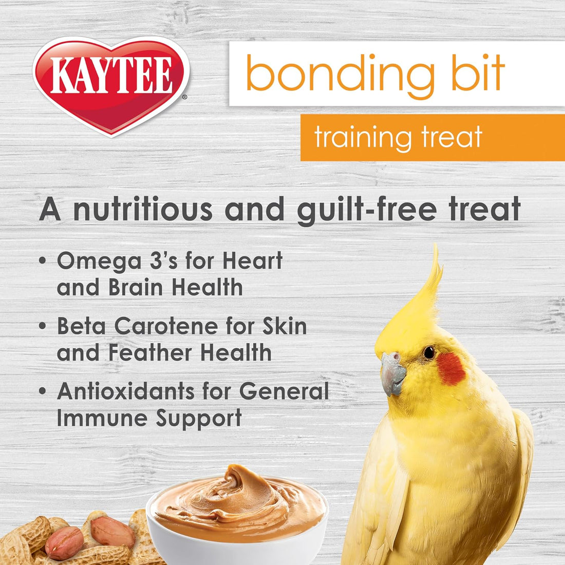Kaytee Pet Bird Bonding Bits Training Treat for Conures, Cockatiels