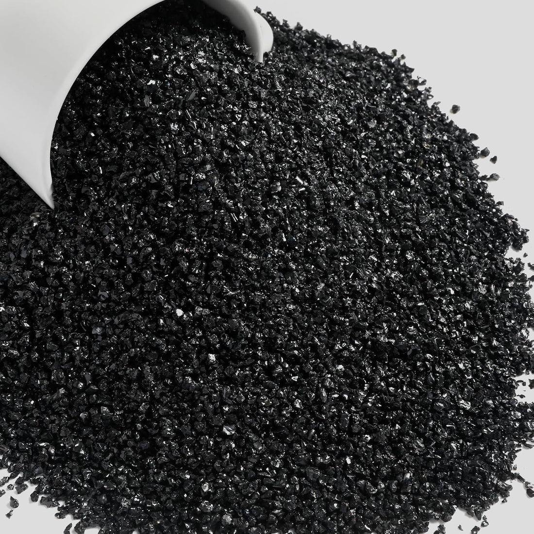 Boniosz 2.4lb 2-3mm Black Horticultural Sand for Succulents & Aquarium