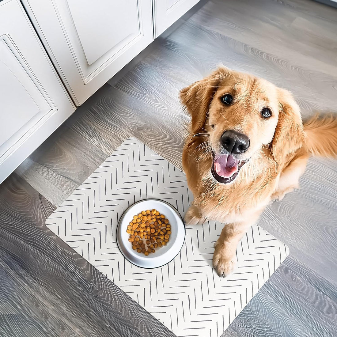 NALALAS Dog Mat for Food and Water, Cat Feeding Mat
