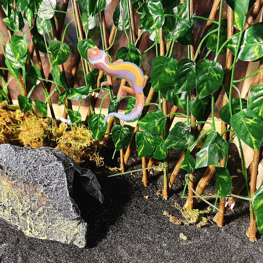 Reptile Hermit Crab Climbing Wall Toy Bearded Dragon Climb Tank