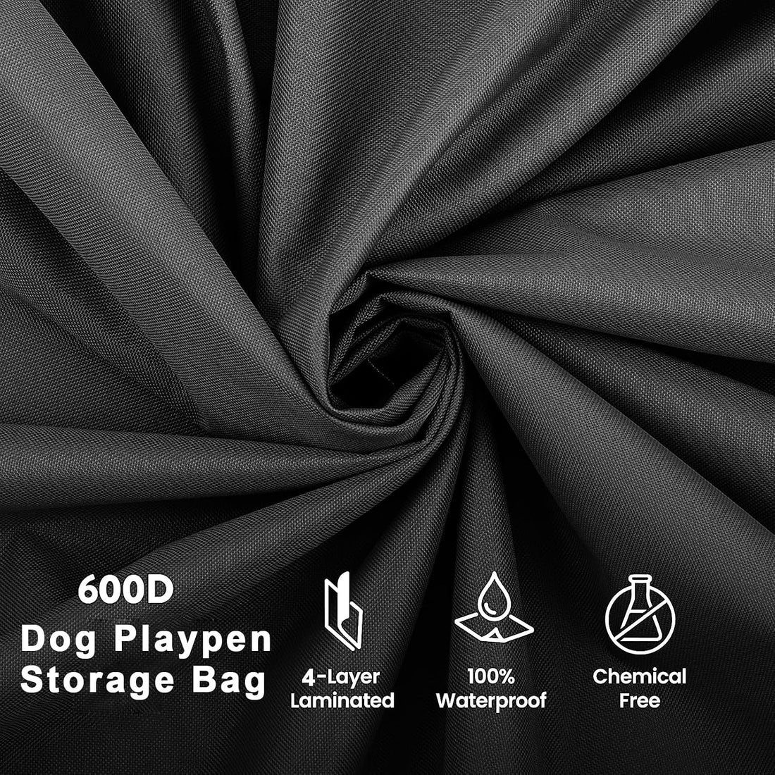 24" Dog Fence Storage Bag for Camping & RV Trips Comfortable Carry