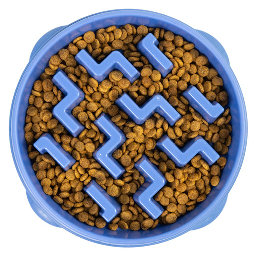 Outward Hound Fun Feeder Slo Bowl – Large 4‑Cup Capacity, Slow Feeding