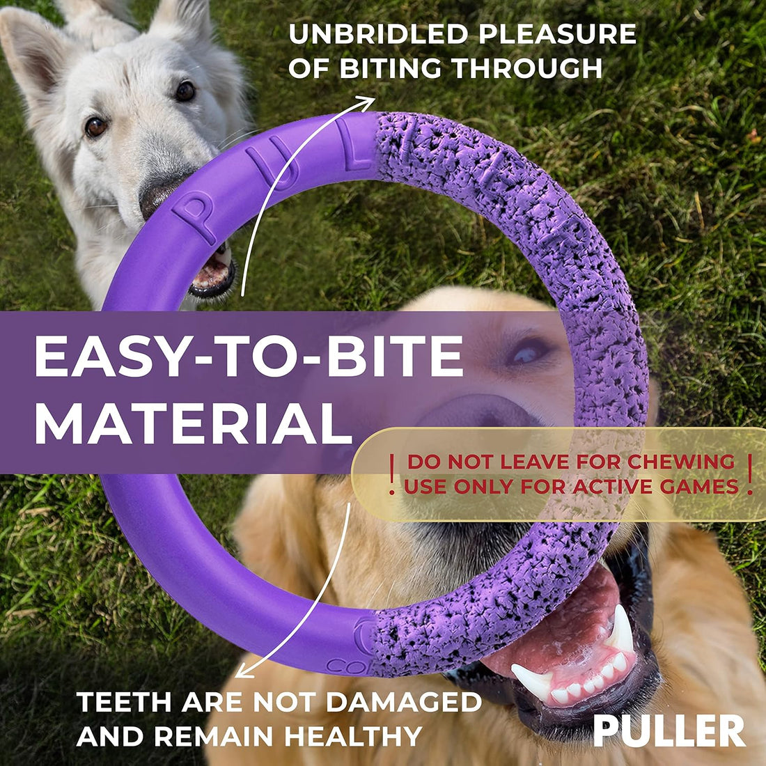 Puller Outdoor Dog Ring Toys