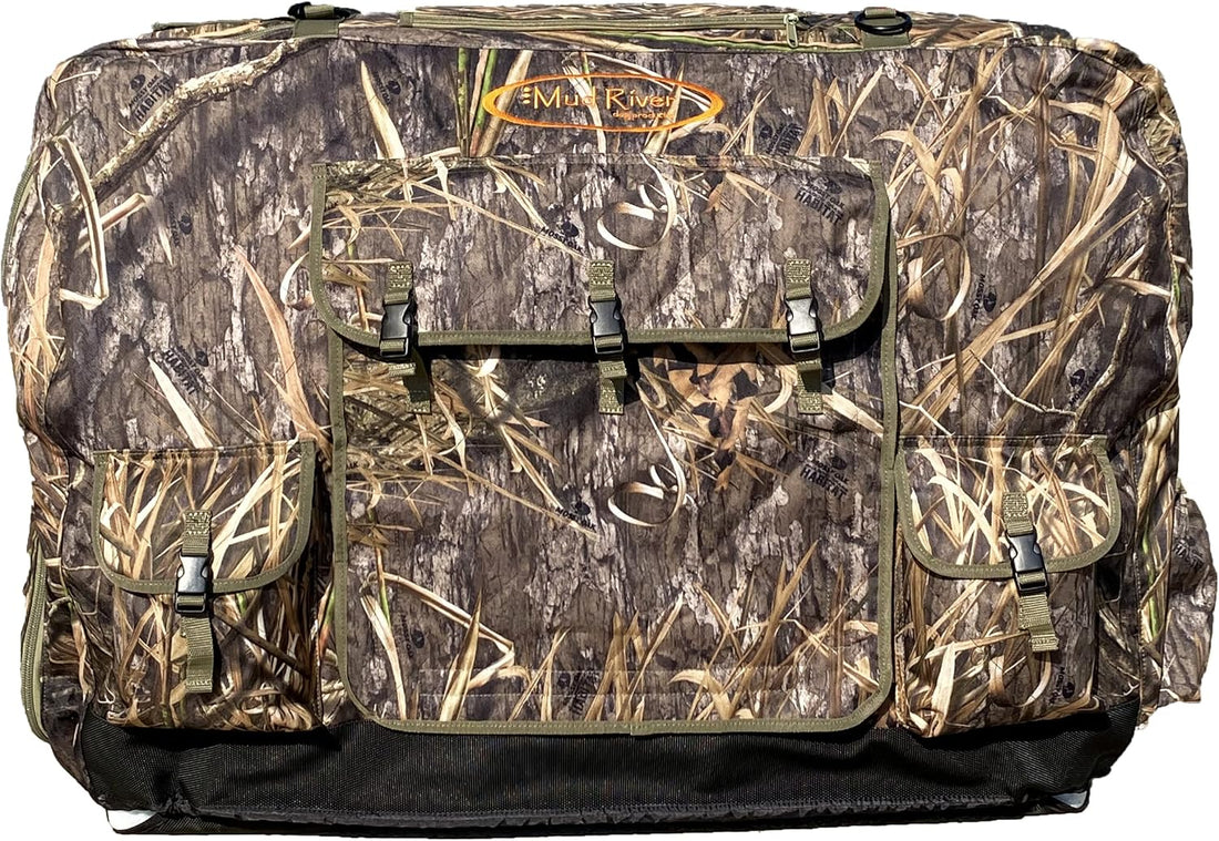 Mud River Ducks Unlimited Insulated Kennel Cover, Habitat, XL