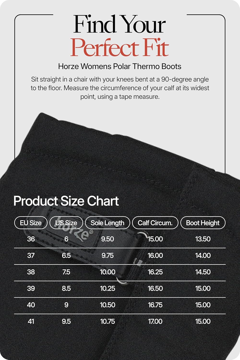 HORZE Womens Polar Thermo Equestrian Tall Boots