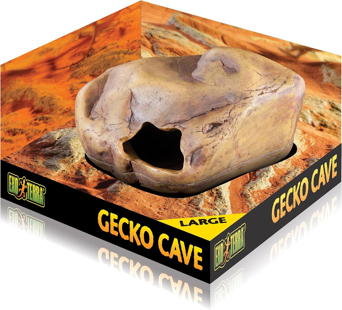 Exo Terra Gecko Cave for Reptiles and Amphibians, Reptile Hideout