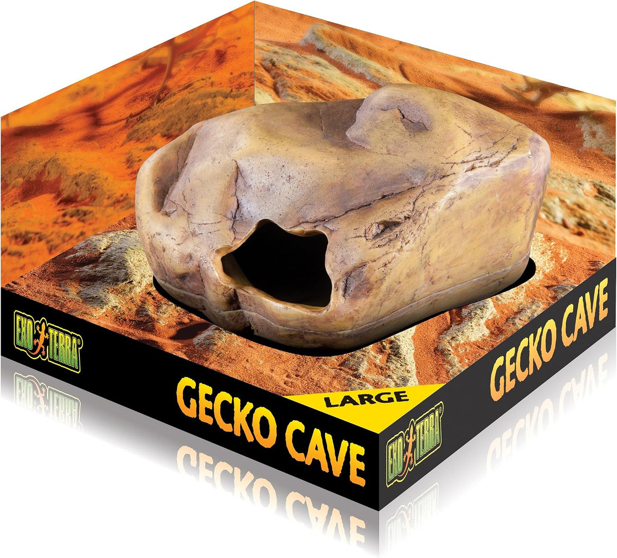Exo Terra Gecko Cave for Reptiles and Amphibians, Reptile Hideout