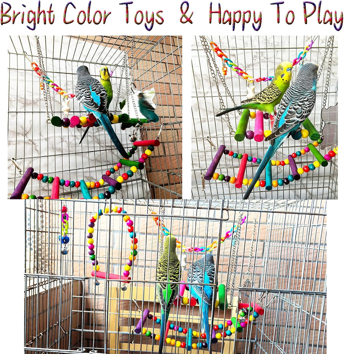 Bird Parakeet Cockatiel Toys