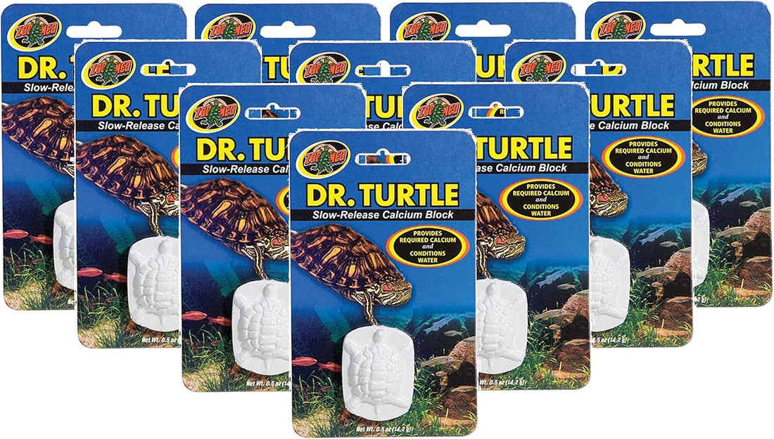 Zoo Med Dr.Turtle Slow-Release Calcium Block, 10pk