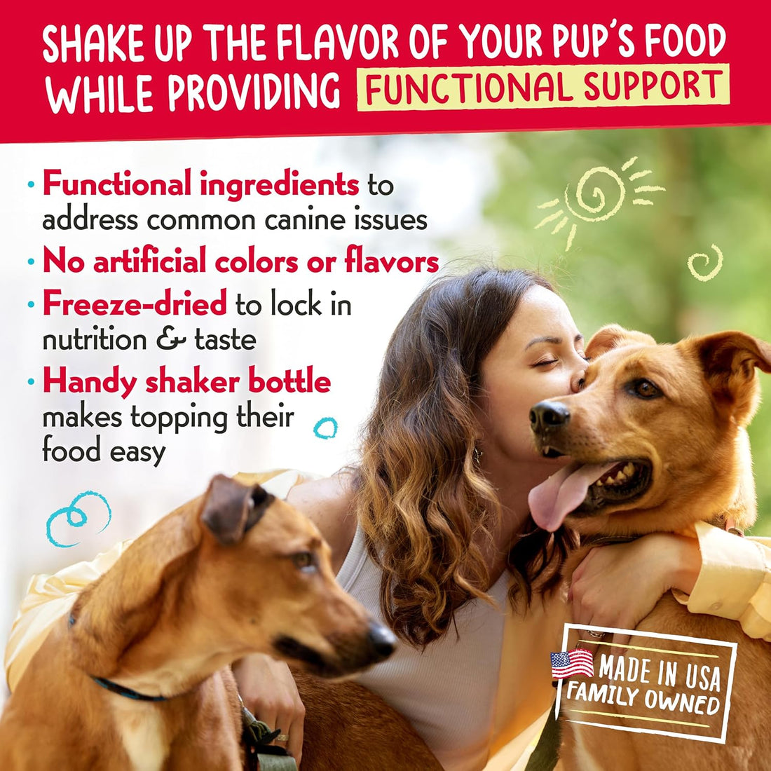 Charlee Bear Necessities Freeze Dried Dog Food Topper