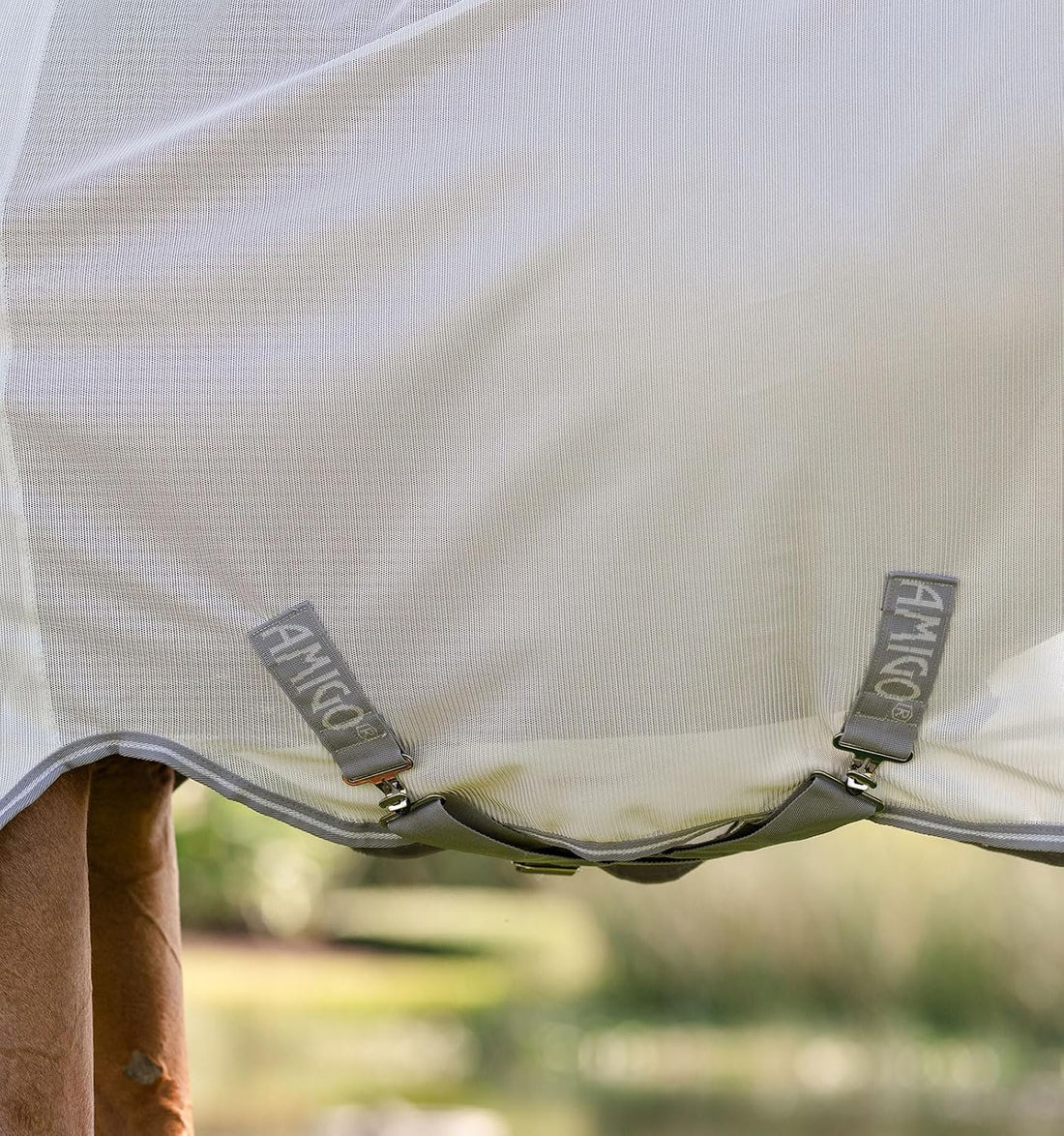 Horseware® Amigo® Bug Rug Fly Sheet - Silver/Titanium Grey & Silver