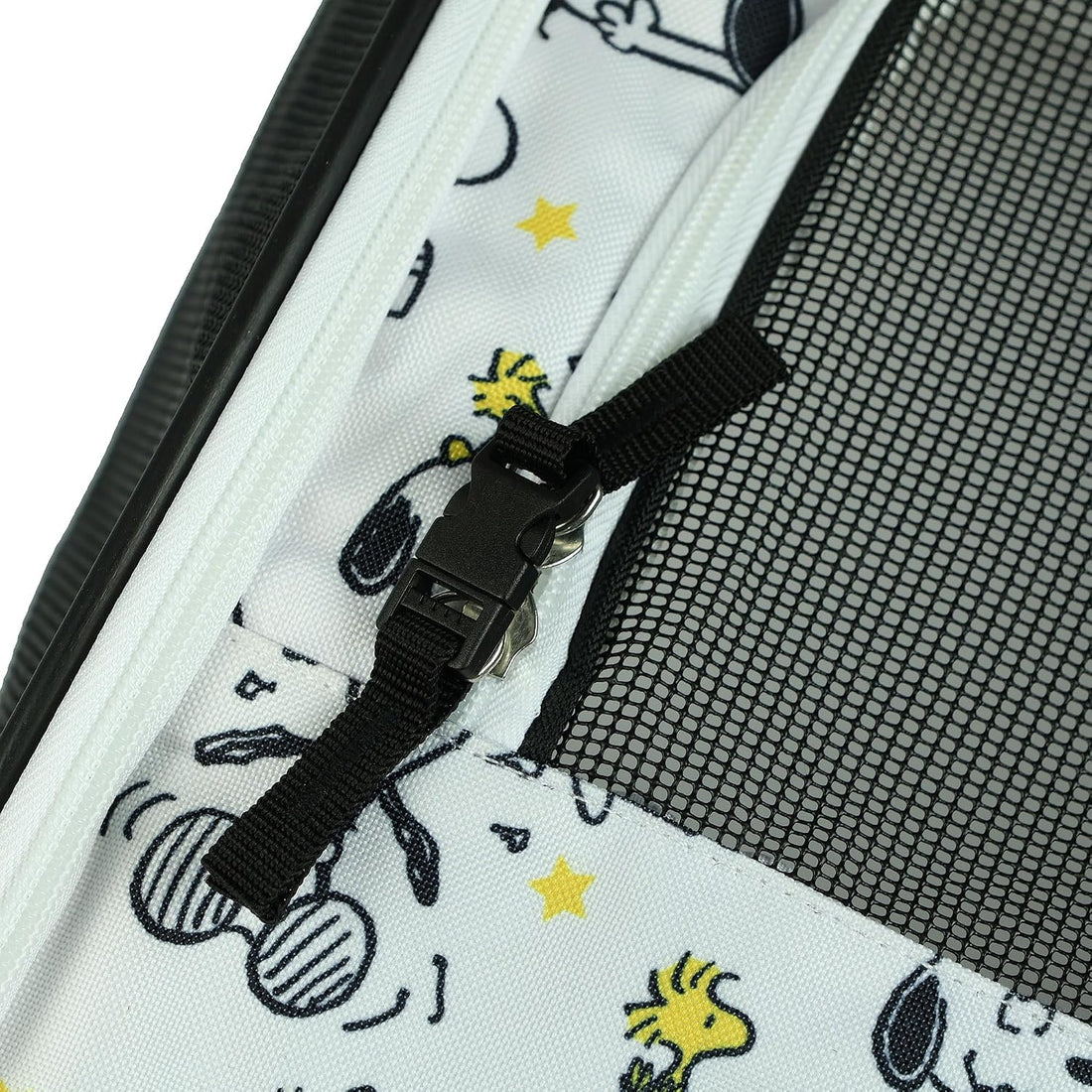Peanuts Backpack 16" Snoopy & Woodstock Mesh Pet Carrier Bag Outdoor