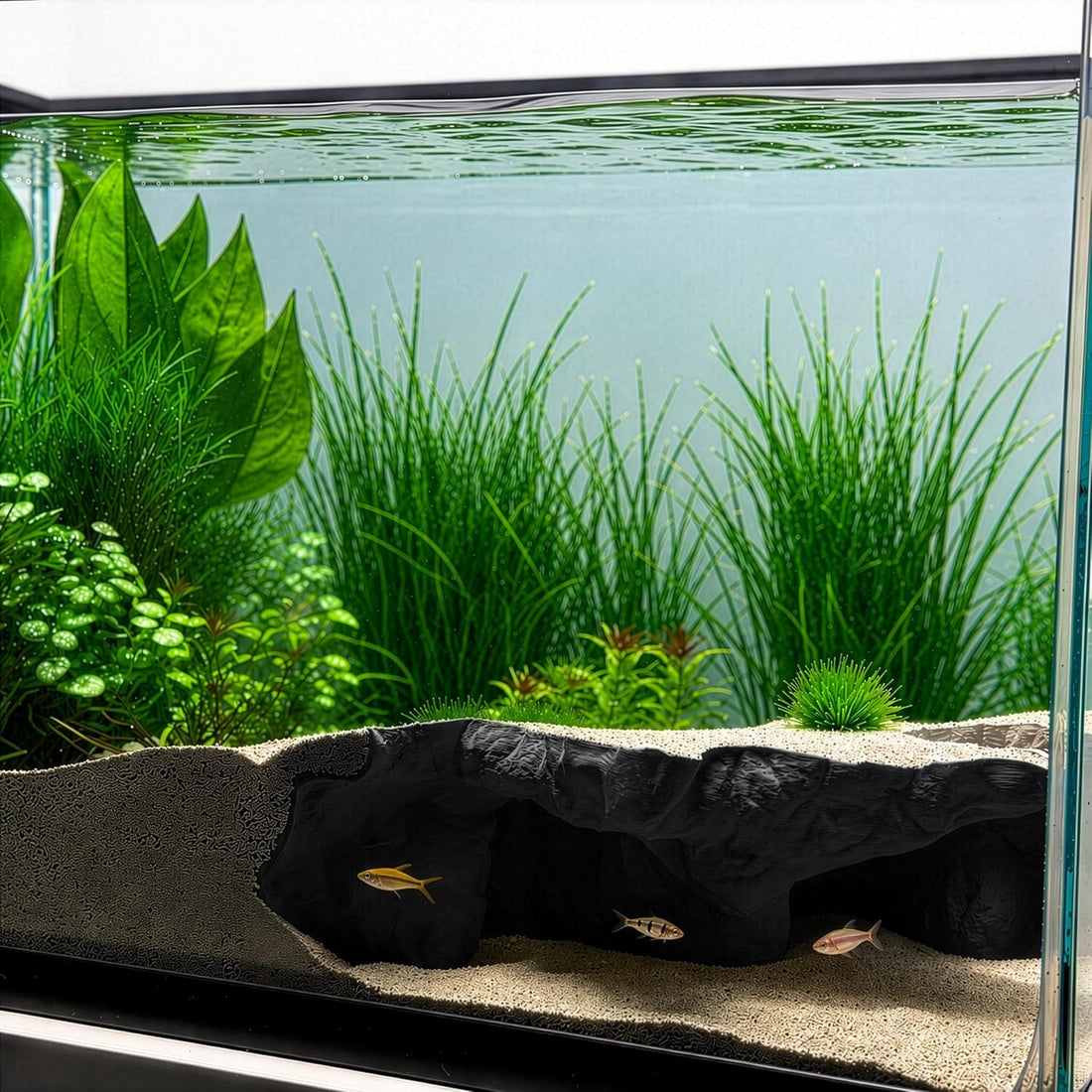 Aquarium Corner Underground Cave