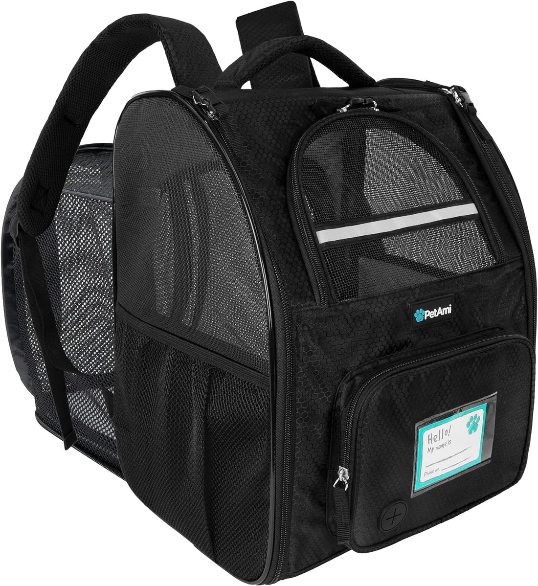 PetAmi Expandable Dog Cat Backpack Carrier, Airline Approved