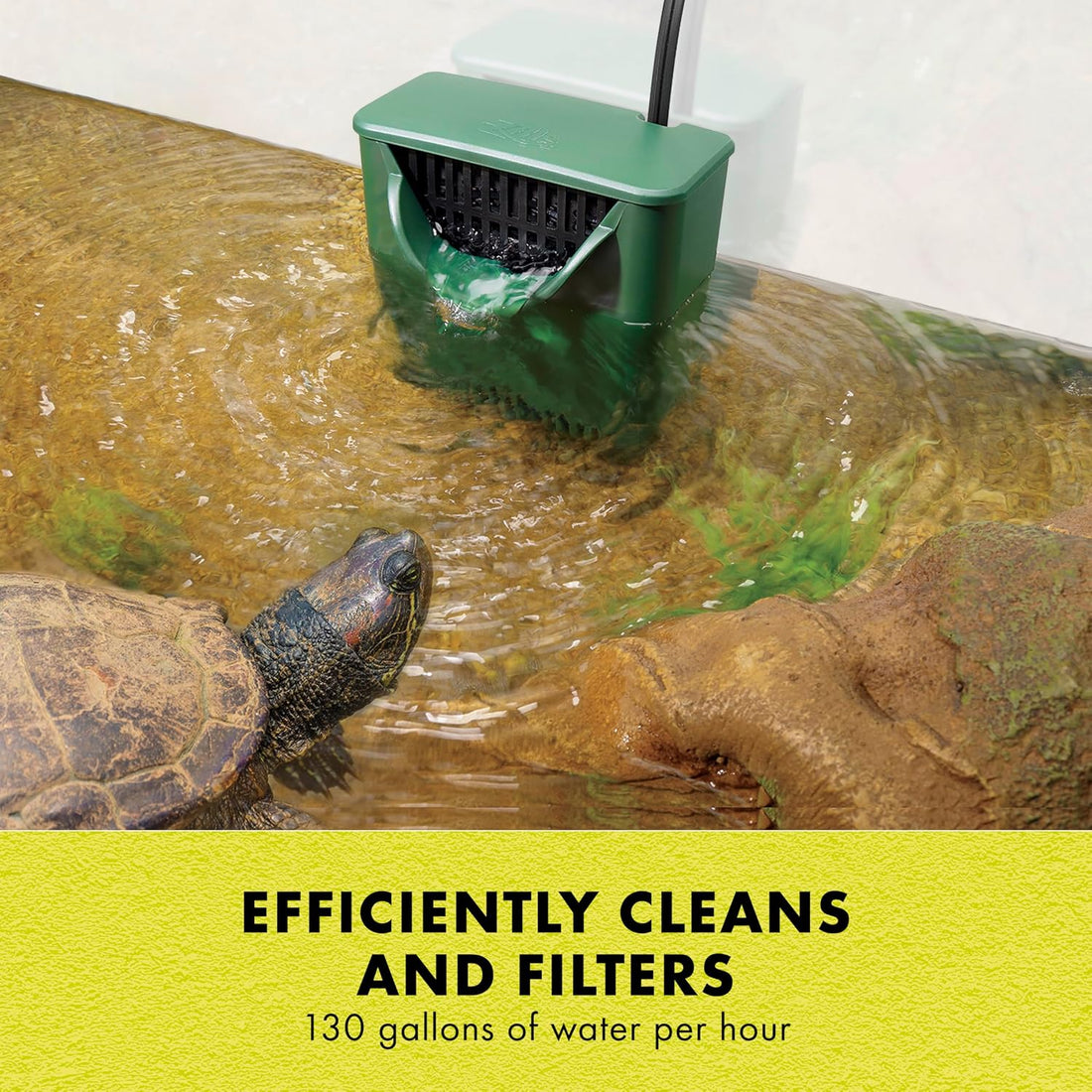Zilla Aquatic Reptile Internal Filter for Turtles and Amphibians