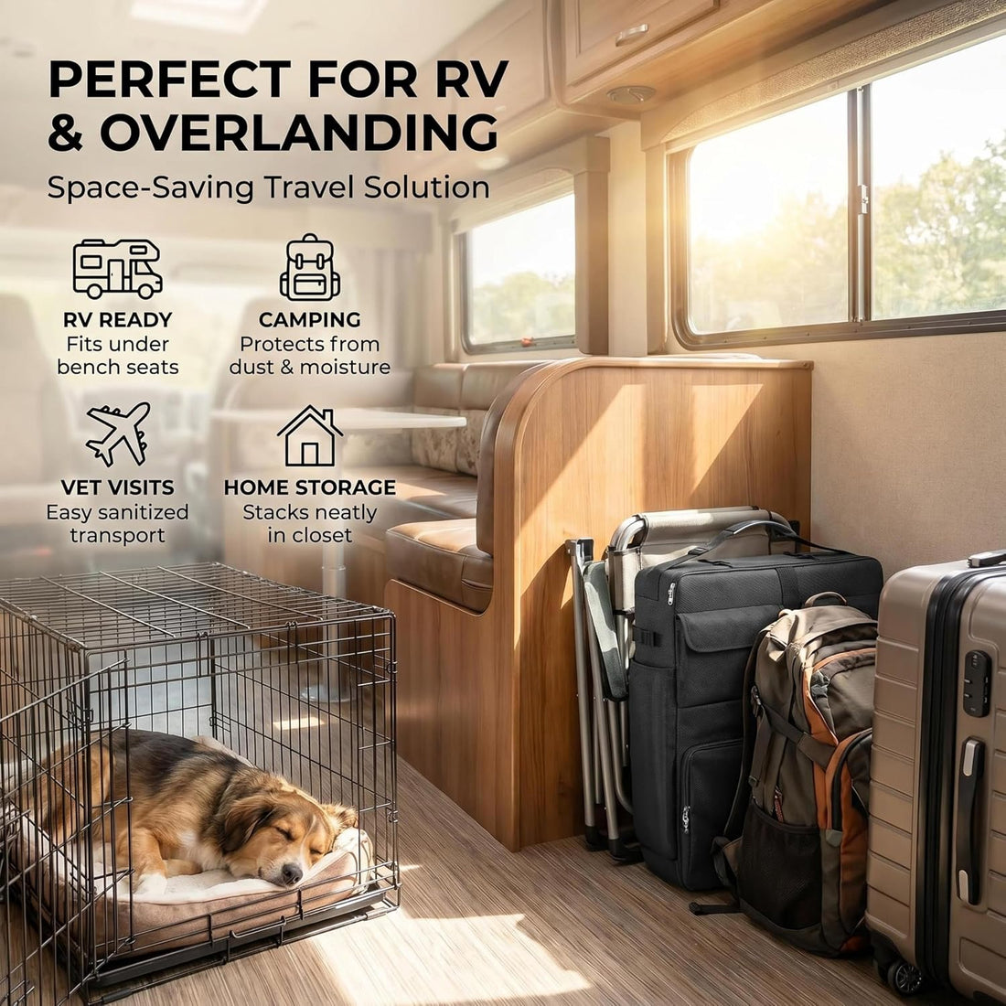 30" Dog Cage Storage Bag