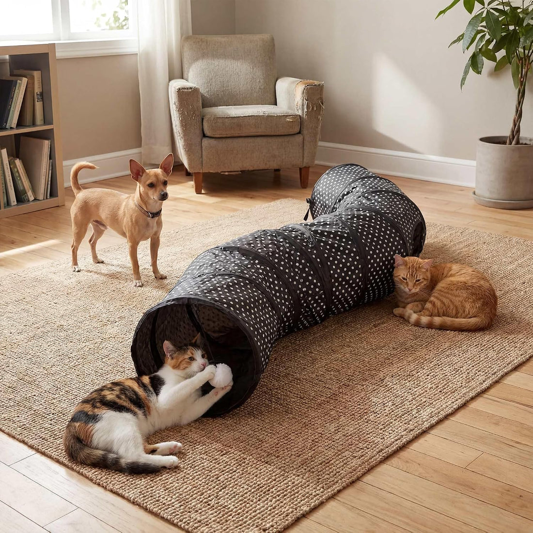 Cat Toy Tunnel Collapsible