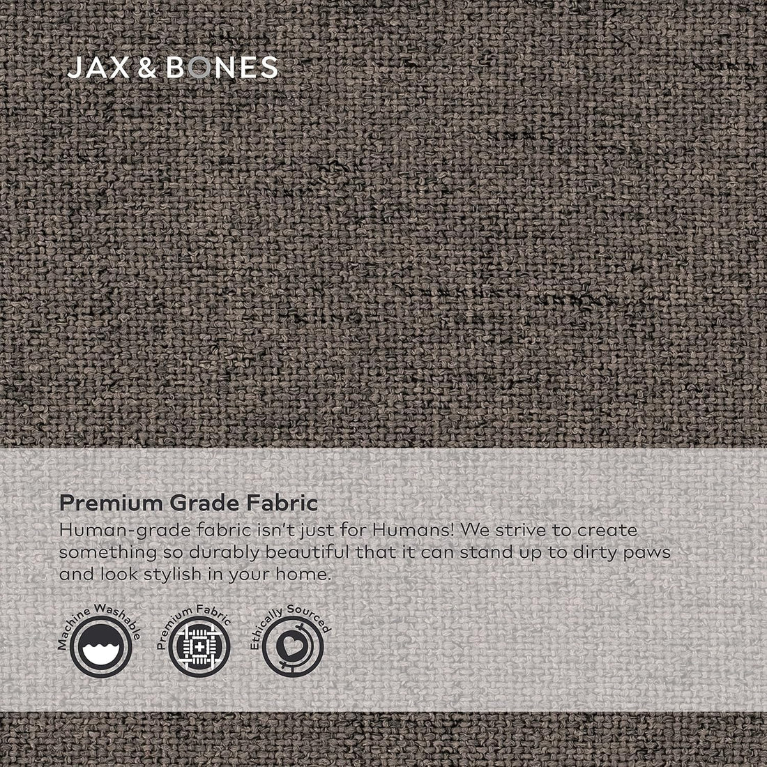 Jax & Bones Dog Crate Cover & Mat w/Bumper, Machine Washable