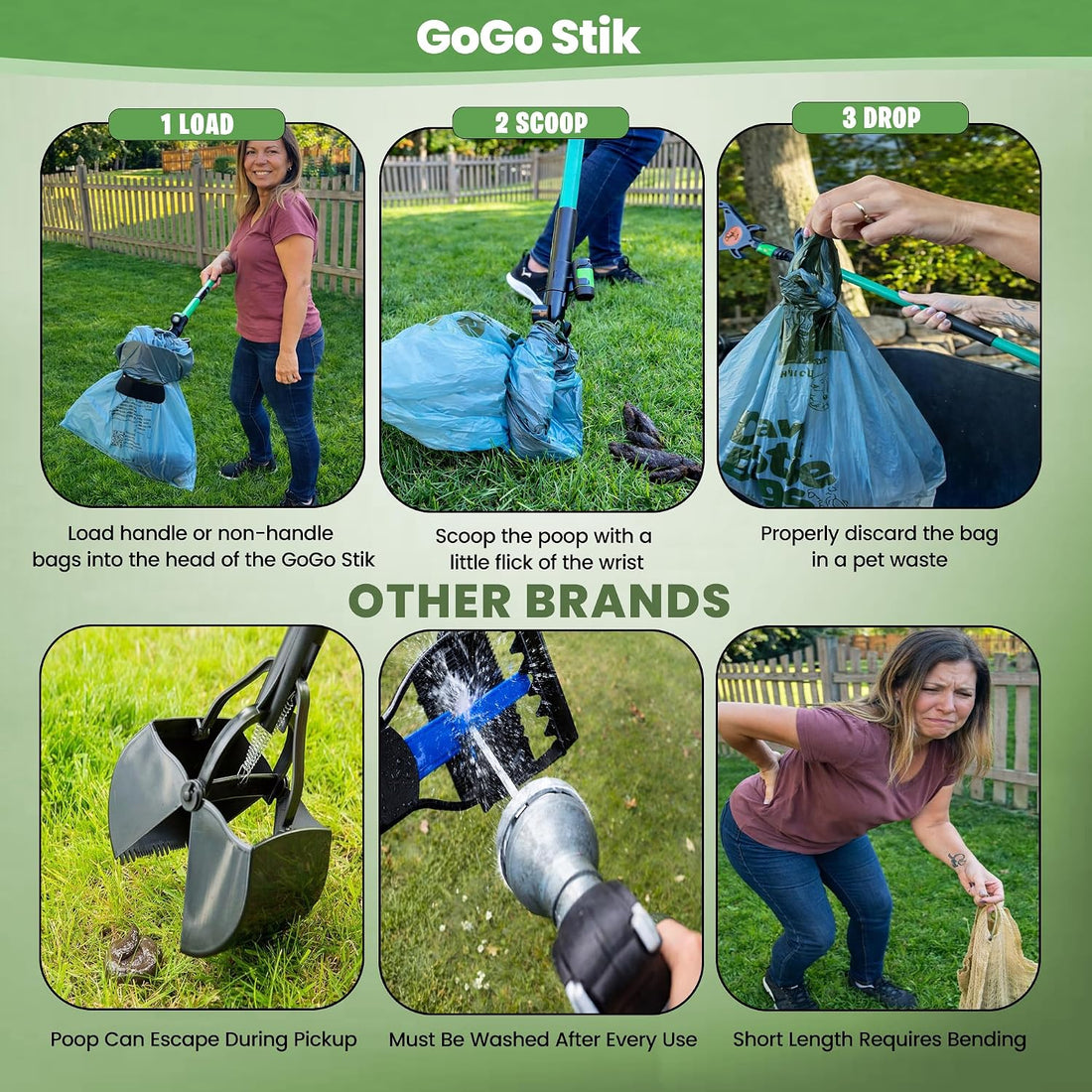 GoGo Stik XP Consumer Reports #1 Rated Ergonomic Scooper 2024
