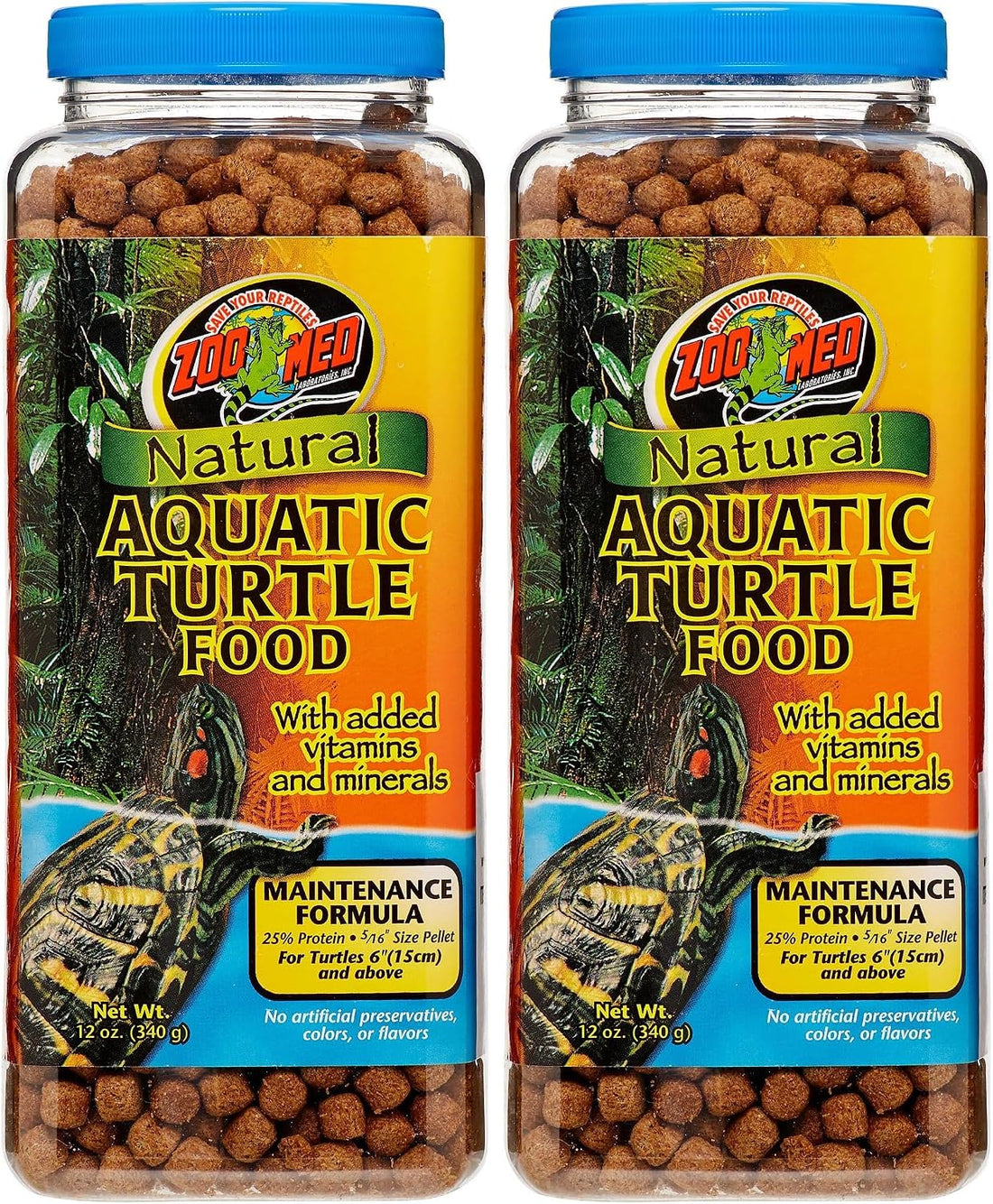 Zoo Med Aquatic Turtle Food Growth Formula, 54 oz.