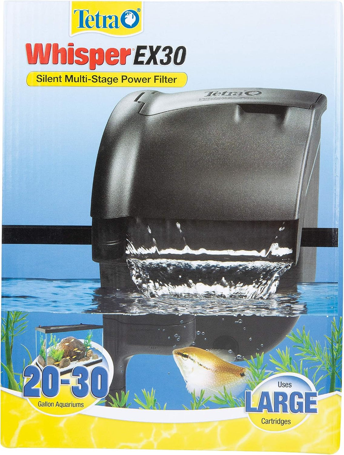 Tetra Whisper EX 70 Filter For 45 To 70 Gallon aquariums