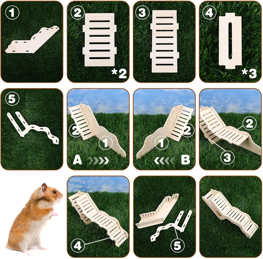 Versatile Hamster Hideout and Exploration Tunnel