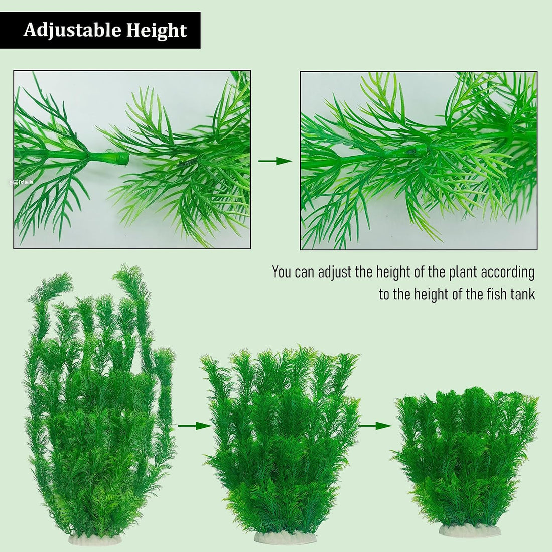 Extra Tall Aquarium Plants 23.6 Inch