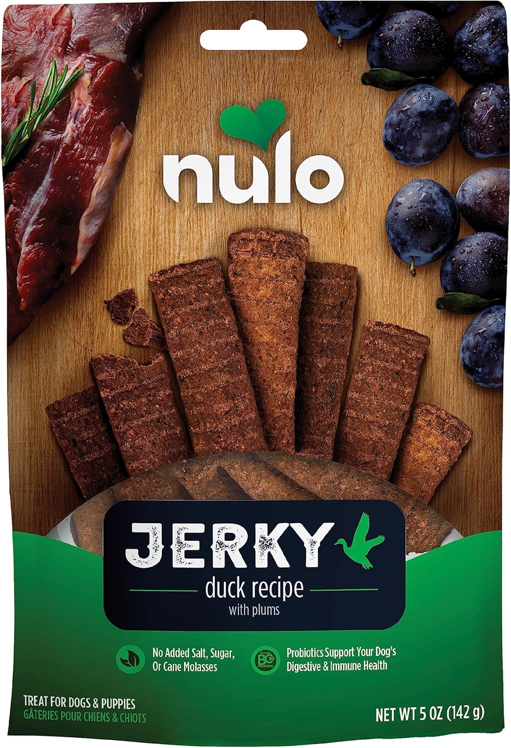 Nulo Premium Jerky Strips Dog Treats