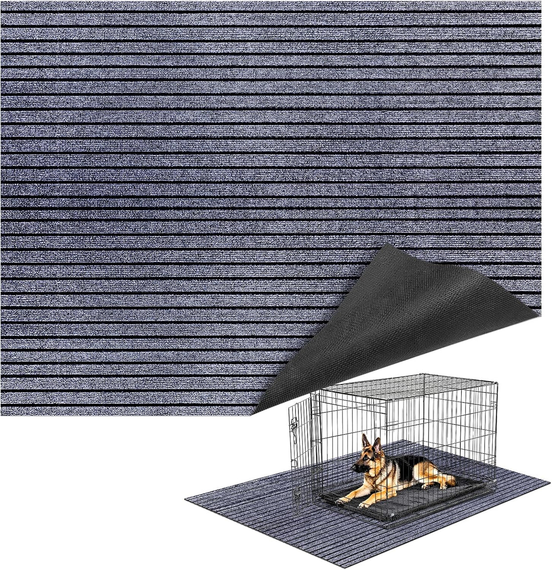 46"X 60" X 0.2'' Waterproof Mat for Under Dog Crate
