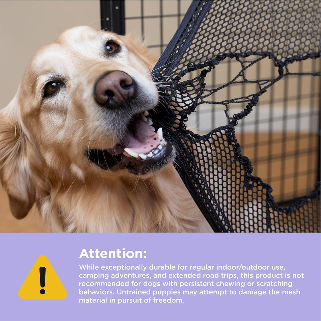 Lesure Collapsible Dog Crate - Portable Travel Kennel for Large Dog