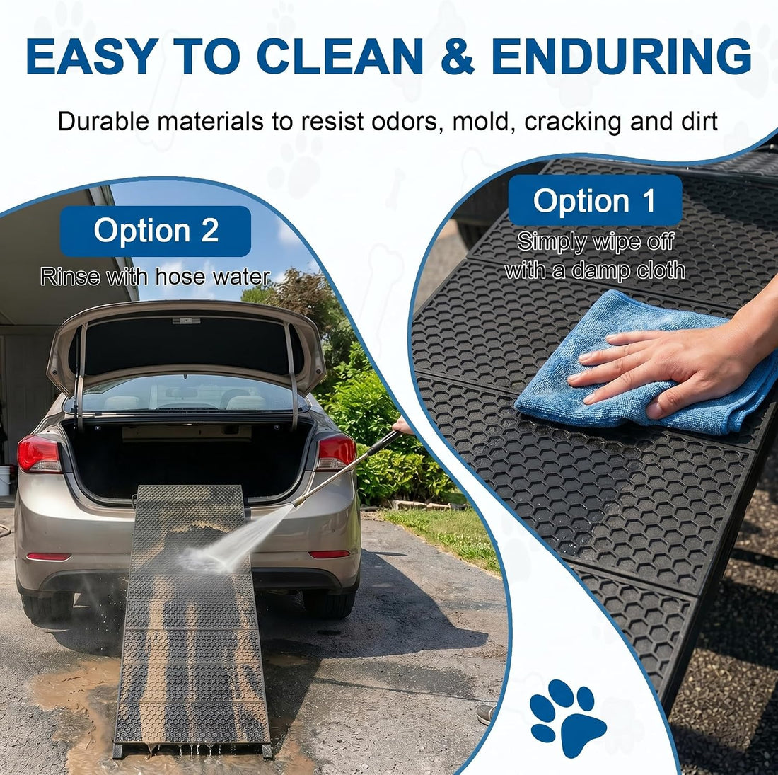 Dog Ramp for Car 71" X 17.6" Extra Long Folding Aluminum Pet Ramp