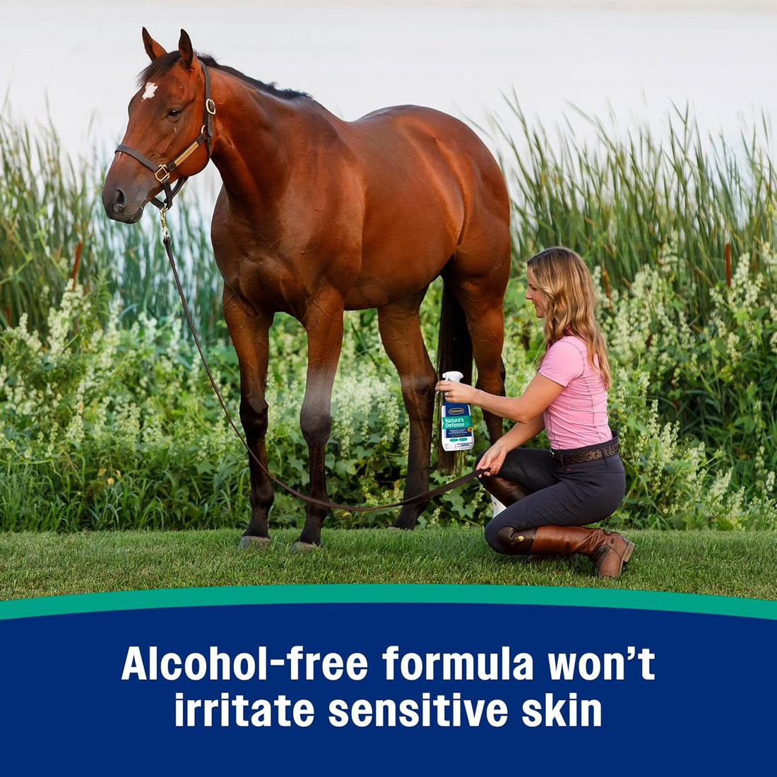Farnam Nature’s Defense Botanical Fly Repellent Spray for Horses