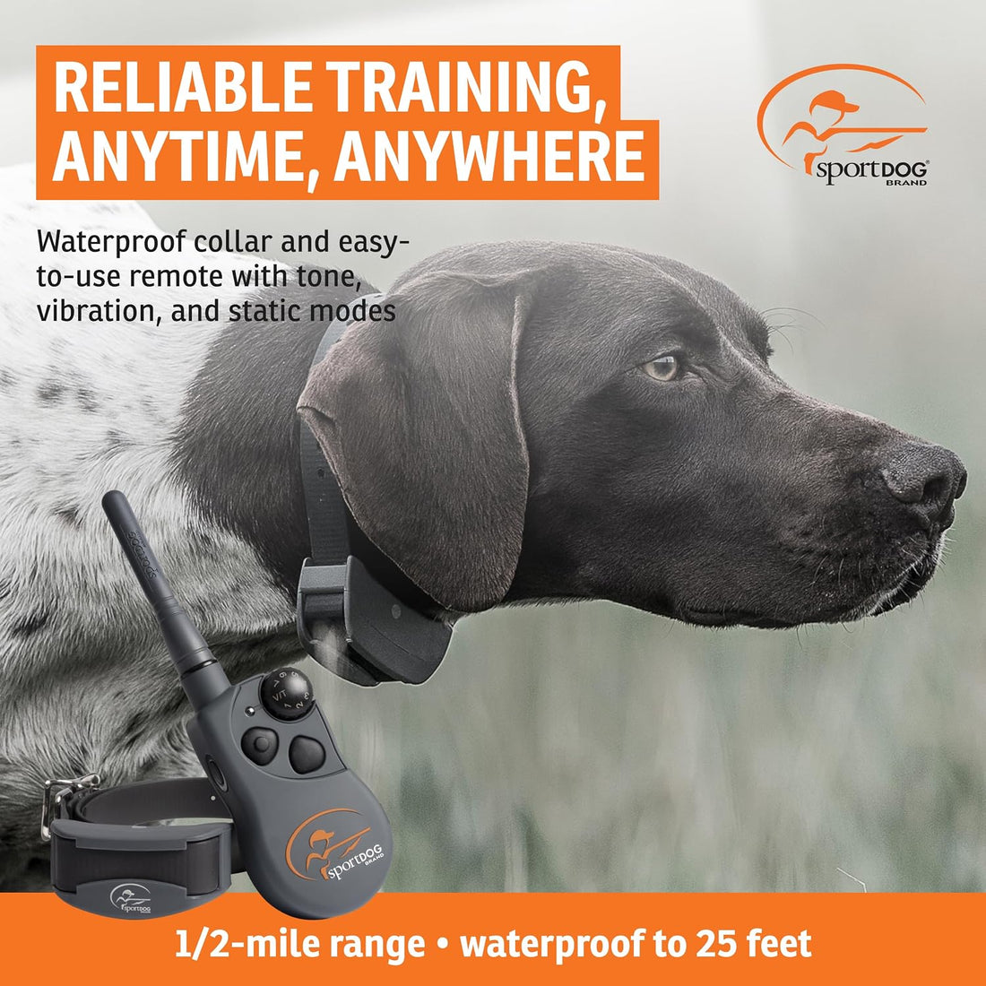 SportDOG SportHunter 825X Remote Dog Trainer, 1/2 Mile Range