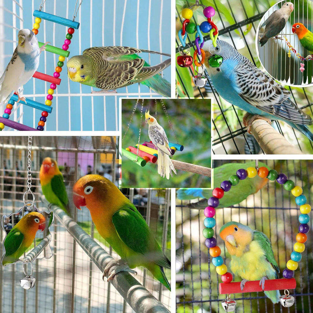 Bird Parakeet Cockatiel Toys