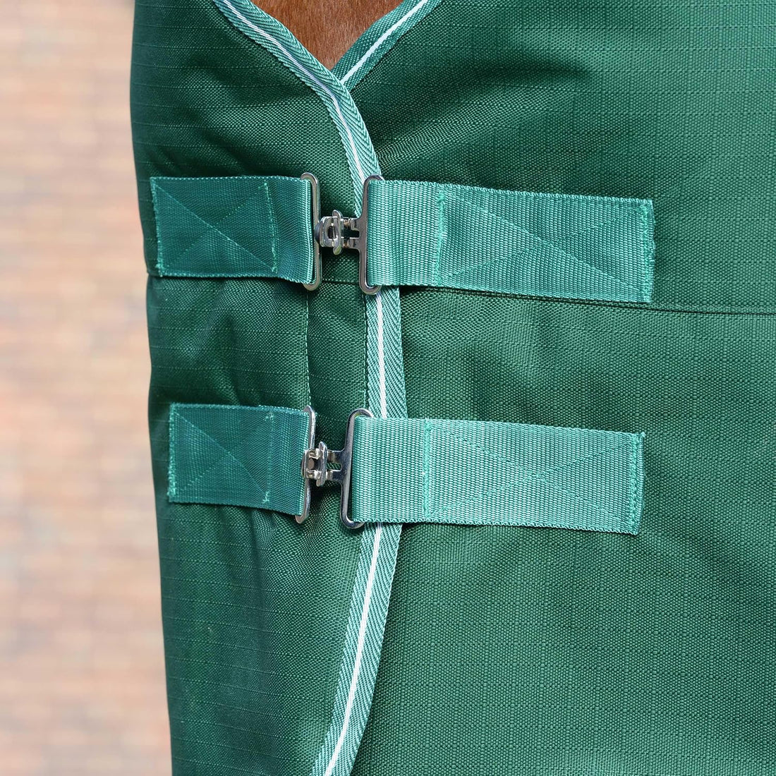 Saxon Defiant 1200D Combo Neck 300g, Hunter Green/Plaid, 72"